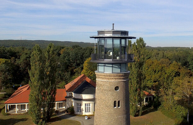 Wasserturm mit Moorbad